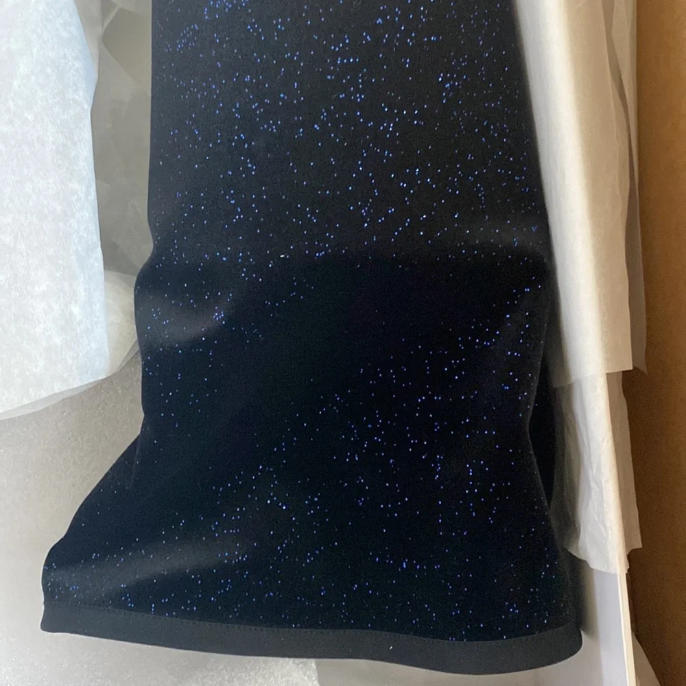 NEW BALMAIN AMAZONE Tall Thigh High Black Velvet Leather Boots EU 39.5